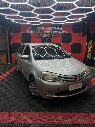 TOYOTA ETIOS 1.5 XS SEDAN 16V FLEX 4P MANUAL